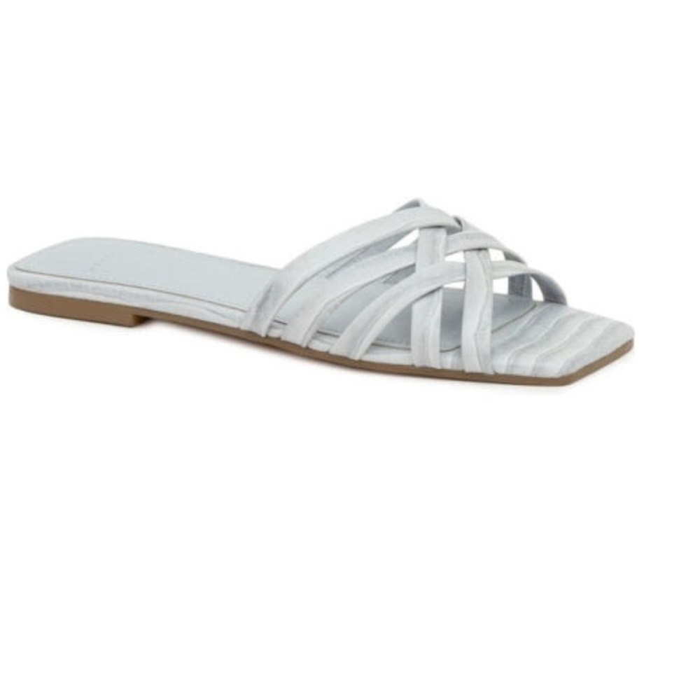 New Marc Fisher Varro2 Leather Women's Sandals Size 5.5 M